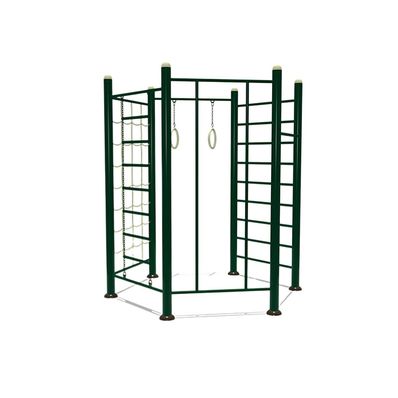 Echipament fitness multifunctional Model 10, exterior, 210x210x260 cm