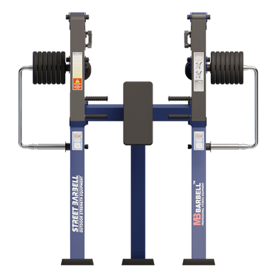 Presa fitness de exterior pentru piept  Standard, 135x201x211 cm, otel