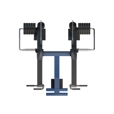 Aparat de fitness pentru tractiuni pentru exterior, 177x181x248 cm, otel inoxidabil