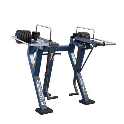 Presa fitness de exterior pentru muschii fesieri, 167x211x178 cm, otel