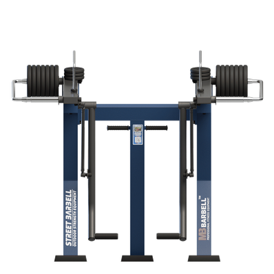 Presa fitness de exterior pentru muschii fesieri, 167x211x178 cm, otel