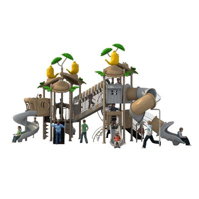 Complex de joaca pentru copii de metal Tree House 3, exterior, 3-15 ani, 990x570x550 cm