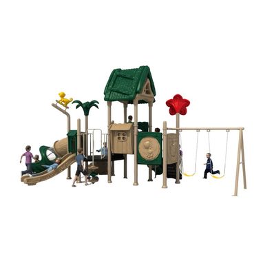 Complex de joaca pentru copii de metal Tree House 5, exterior, 3-15 ani, 950x530x380 cm