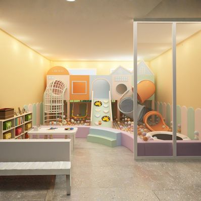 Loc de joaca de interior Giraffe