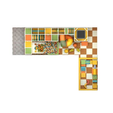 Loc de joaca modular de interior pentru copii MagicLines, 3-12 ani