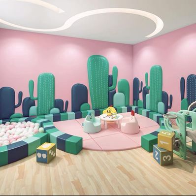 Sponge wall panel Cactus Model