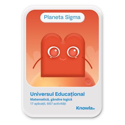 Planeta Sigma - Pachet educational Knowla pentru matematica practica si gandire computationala