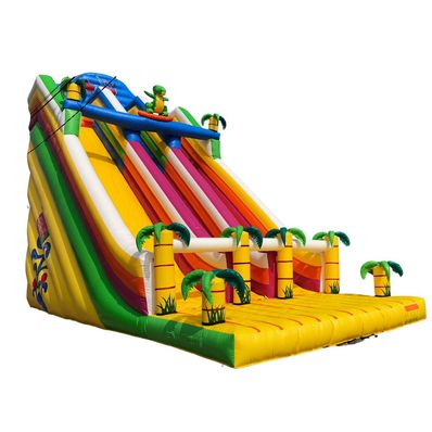 Inflatable Slide Dino with two ramps 14*6*10