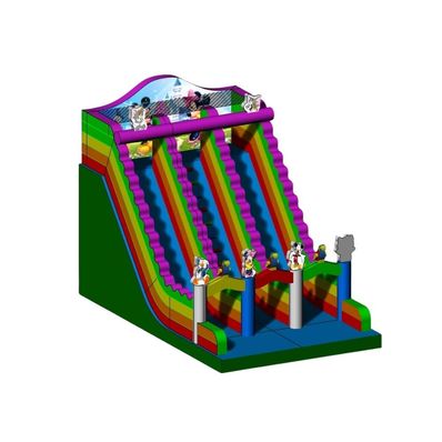 Tobogan Gonflabil Disney World cu două pante 8*4.5*6