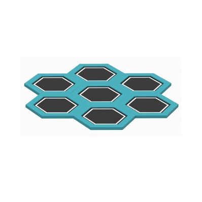 Hexagonal interior trampoline