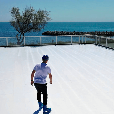 Ecological Synthetic Ice Rink 50m2