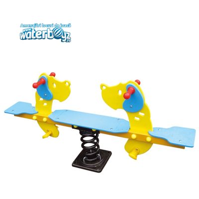 Spring Double Seesaw Puppy