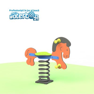 Spring Rider Horse