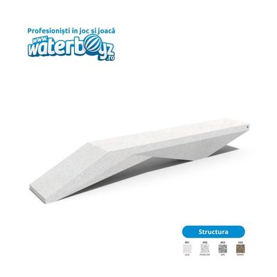 Banca parc Urban Beton model 15