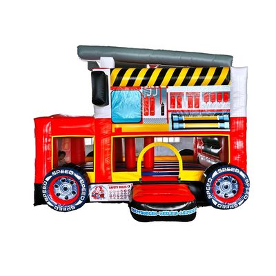 Inflatable Firefighter Castle