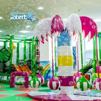 Electric Carousel Candy Colors Palm Tree