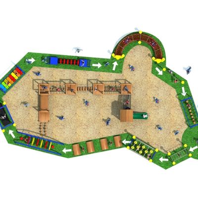 Obstacle Course Climb Around