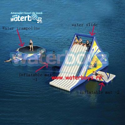 Professional inflatable aquatic complex Model 3