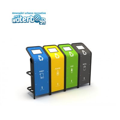 Selective waste bin 15