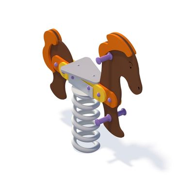 Spring rider Horse