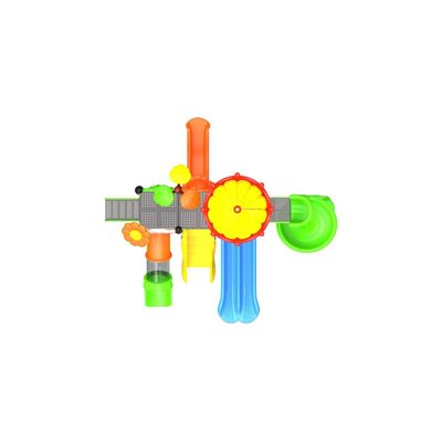 Complex de joaca pentru copii de metal Castle 6, exterior, 3-12 ani, 630x540x420 cm