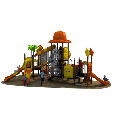 Complex de joaca pentru copii de metal Deep Sea 7, exterior, 3-12 ani, 990x585x520 cm