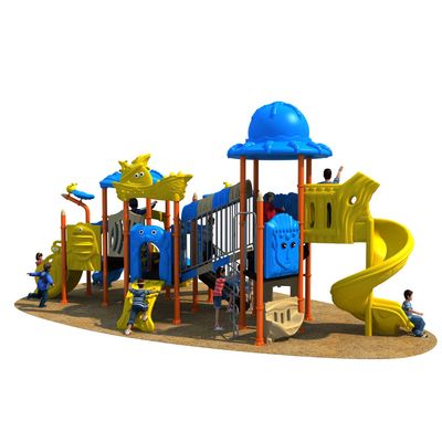 Complex de joaca pentru copii de metal Deep Sea 8, exterior, 3-12 ani