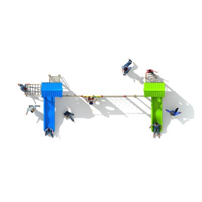 Complex de joaca pentru copii de metal Economy 8, exterior, 3-12 ani, 750x310x310 cm