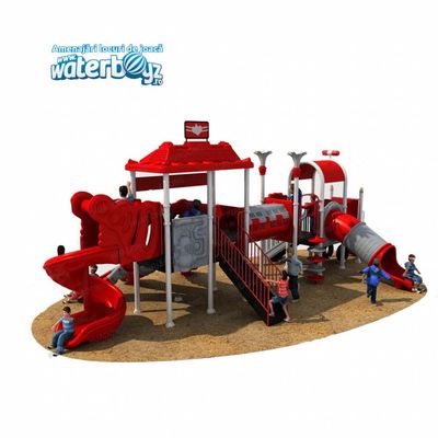Complex de joaca pentru copii de metal Fire Control 7, exterior, 3-12 ani