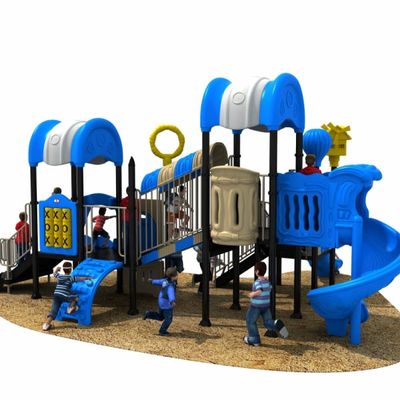 Complex de joaca pentru copii de metal Fun Land 1, exterior, 3-12 ani, 820x600x400 cm