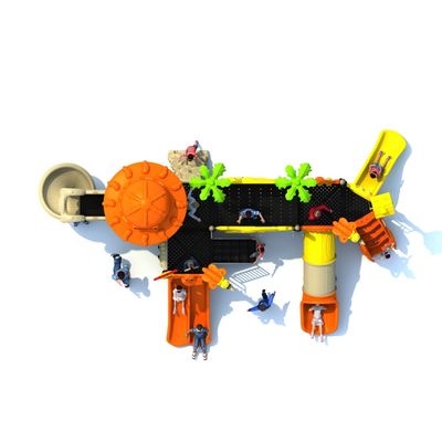Complex de joaca pentru copii de metal Deep Sea 6, exterior, 3-12 ani