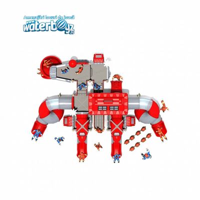 Complex de joaca pentru copii de metal Fire Control 4, exterior, 3-12 ani, 900x700x520 cm