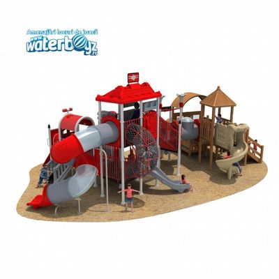 Complex de joaca pentru copii de metal Fire Control 5, exterior, 3-12 ani