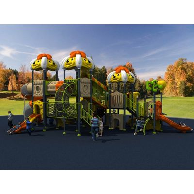 Complex de joaca pentru copii de metal Puppy Land 2, exterior, 3-12 ani