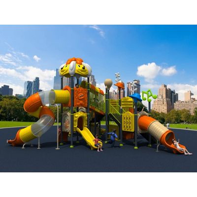 Complex de joaca pentru copii de metal Puppy Land 5, exterior, 3-12 ani