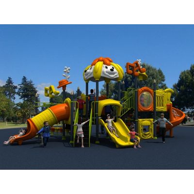 Complex de joaca pentru copii de metal Puppy Land 6, exterior, 3-12 ani