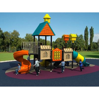 Complex de joaca pentru copii de metal Vila 5, exterior, 3-12 ani, 780x320x500 cm