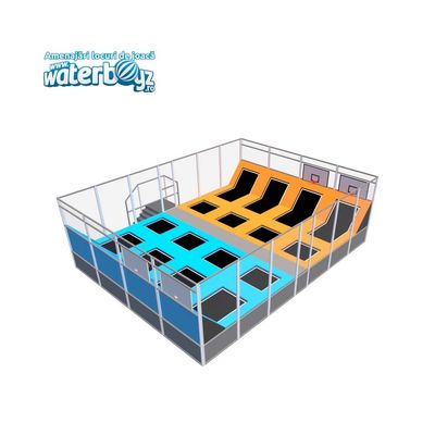 Amenajare la cheie parc de trambuline Model 4, 3-12 ani