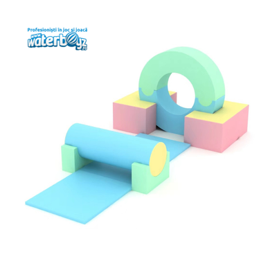 Set Model 2 Soft Play, pastel