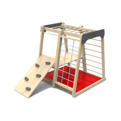 Interior Wooden Climbing System