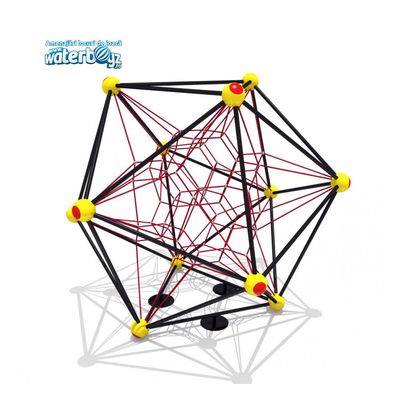 Sistem de catarare pentru copii de exterior Stea Model 4, 3-12 ani, 403*353*330 Cm, metal