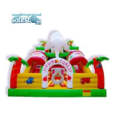 Elephant Inflatable Slide