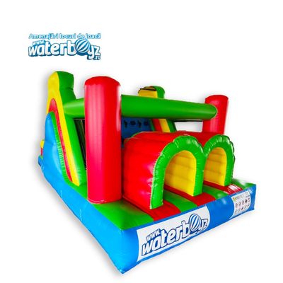Inflatable Slide with mini obstacles Model 1