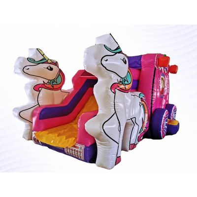 Unicorn Inflatable Slide