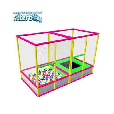 Indoor Trampoline with Ball Pit
