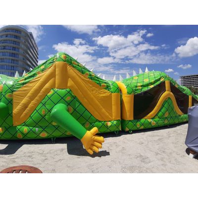 Inflatable Dragon Obstacle Course