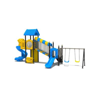Complex de joaca pentru copii de metal Vila 20, exterior, 3-12 ani, 930x400x430 cm