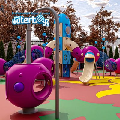 Complete Outdoor Playground Arrangement Rocket