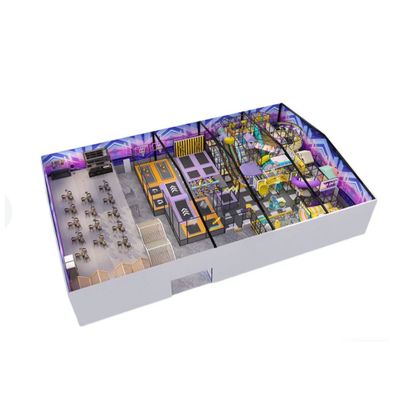 Complete indoor playground designed Cosmic Play