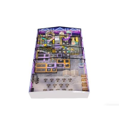 Complete indoor playground designed Cosmic Play